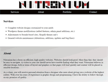 Tablet Screenshot of nitronium.com